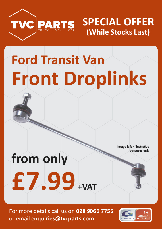 Ford Transit Van - Front Droplinks - £7.99 plus VAT
