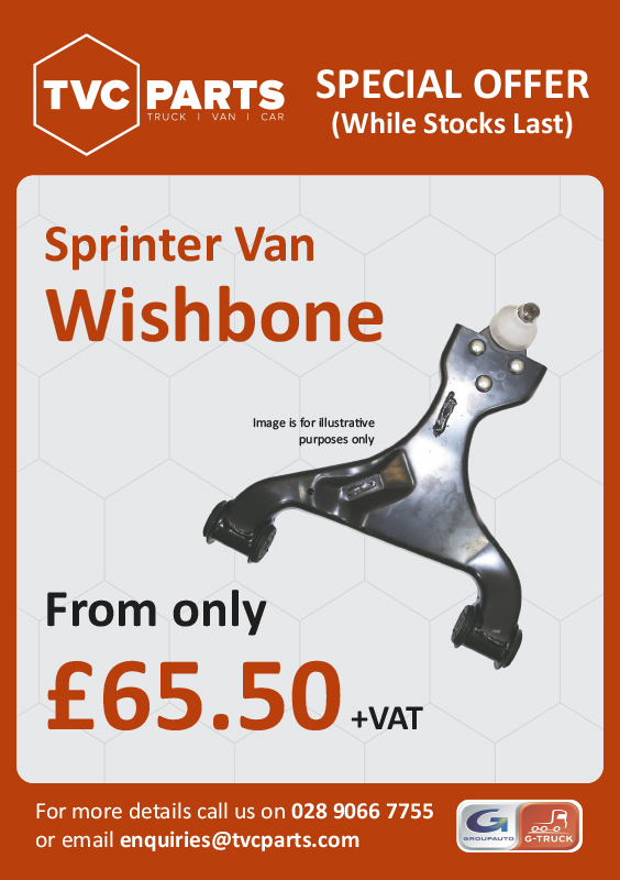 Sprinter Van Wishbone - £65.50 plus VAT